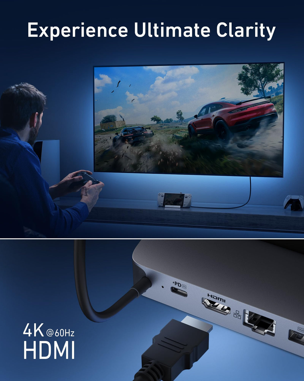 Anker with 4K HDR gaming for high clarity
