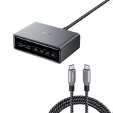 Anker Prime Charger (200W, 6 Ports, GaN) and Anker Prime USB-C to USB-C Cable 240W