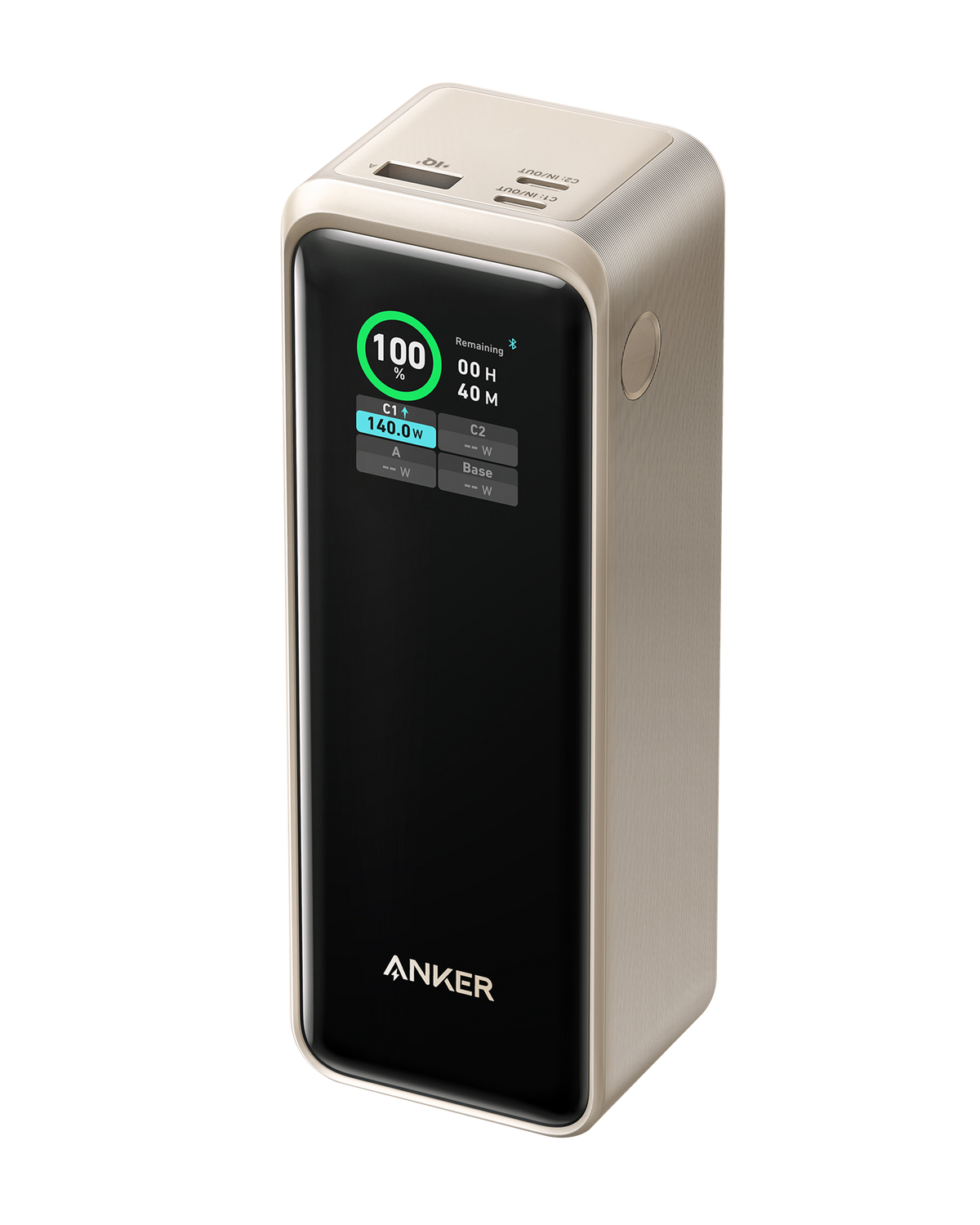 Anker energy storage device with real-time display for reliable backup
