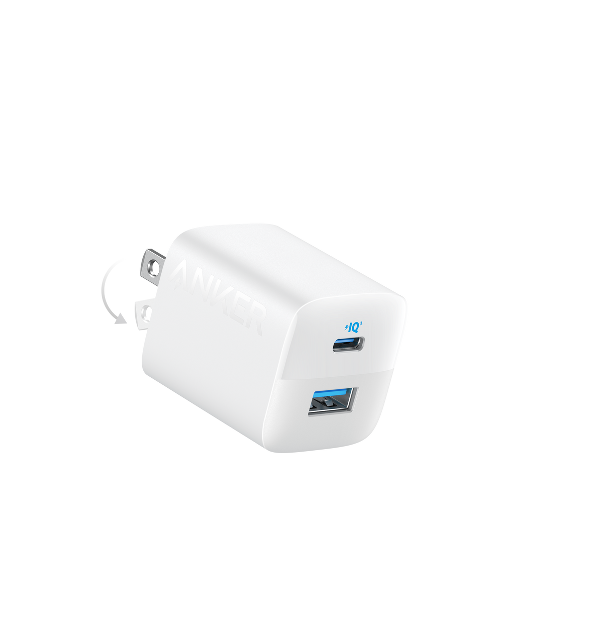 Anker with dual charging ports for fast charging