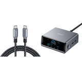 Anker Prime Charger (250W, 6 Ports, GaNPrime) with USB-C to USB-C Cable (240W)