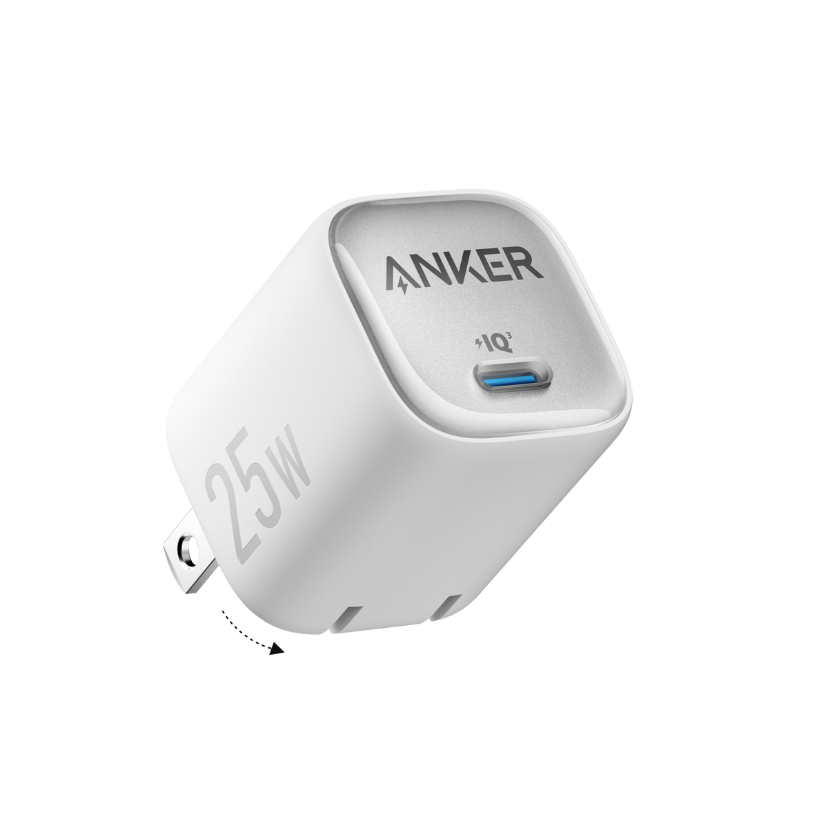 Anker charger with 25W output for fast charging