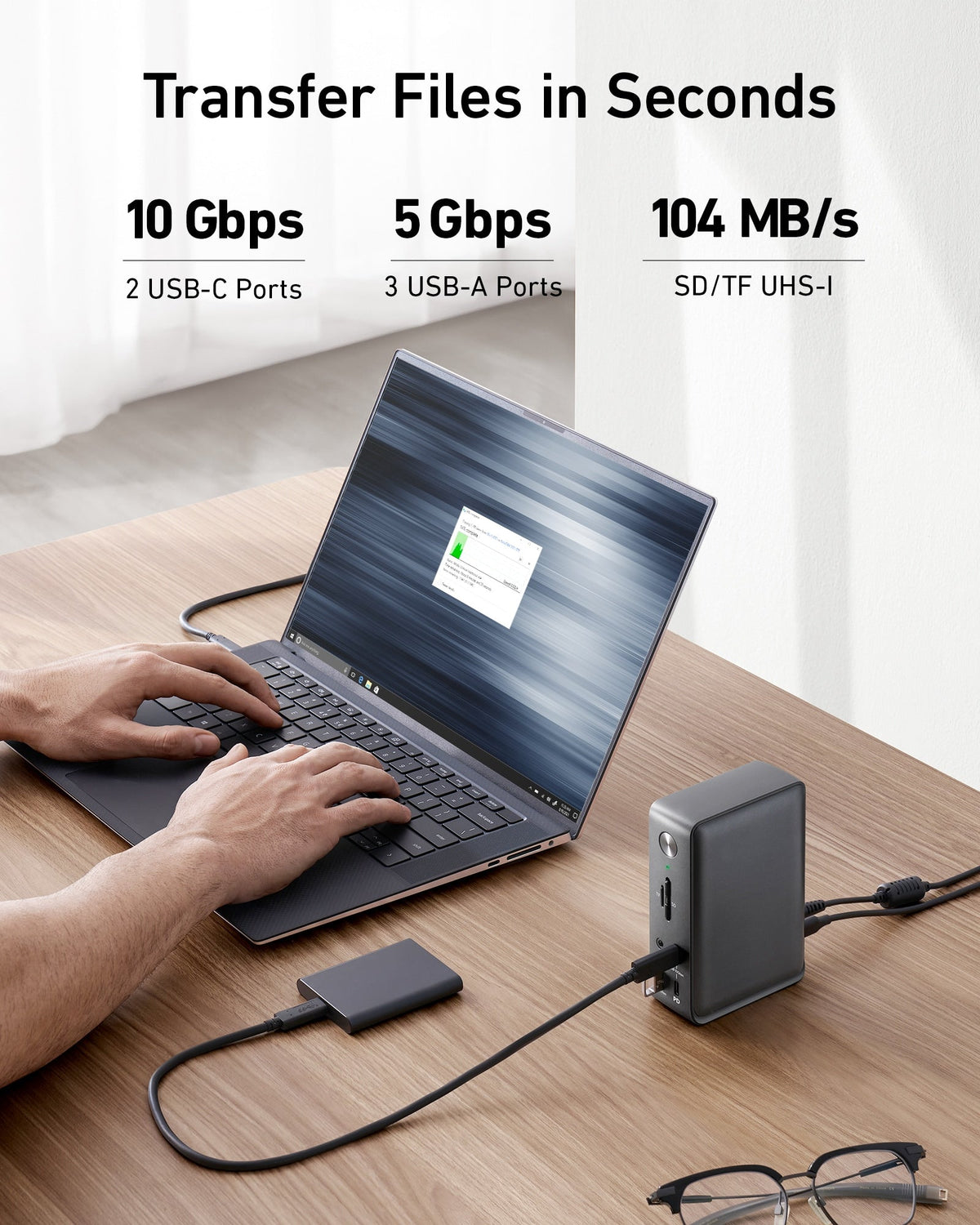 Refurbished Anker <b>575</b> USB-C Docking Station (13-in-1)