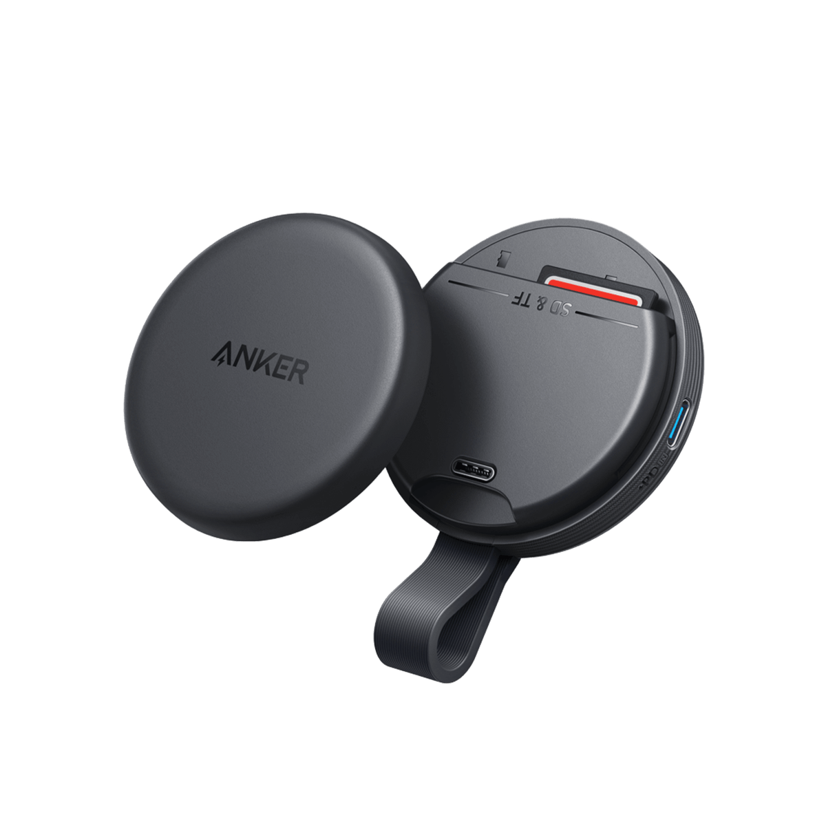 Anker round card reader with SD and TF slot for connectivity