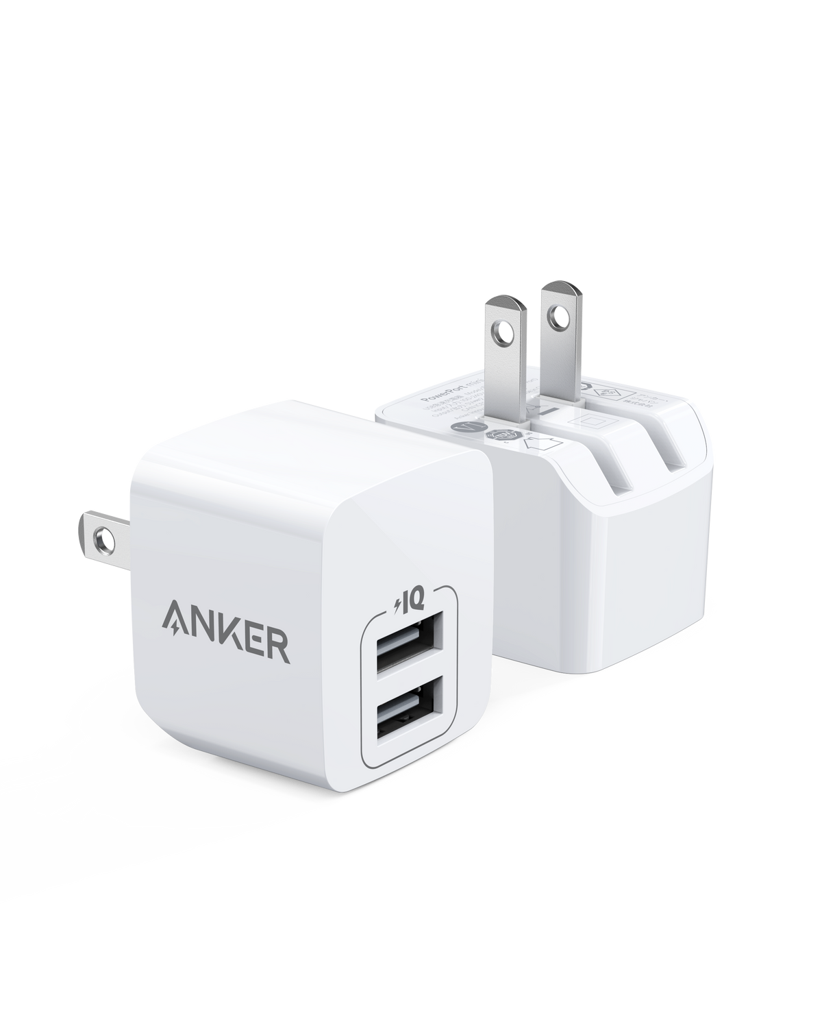 Anker charger with dual USB ports for charging