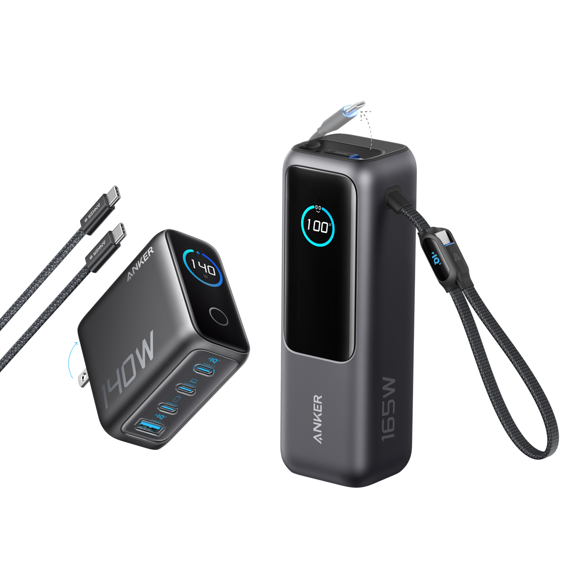 Bundle kit: Anker Laptop Power Bank and Anker Laptop Charger
