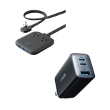 Anker Nano Charging Station (6-in-1, 67W) and Anker <b>735</b> Charger (Nano II 65W)