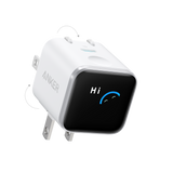 Anker Nano Charger (45W, Smart Display, 180° Foldable)