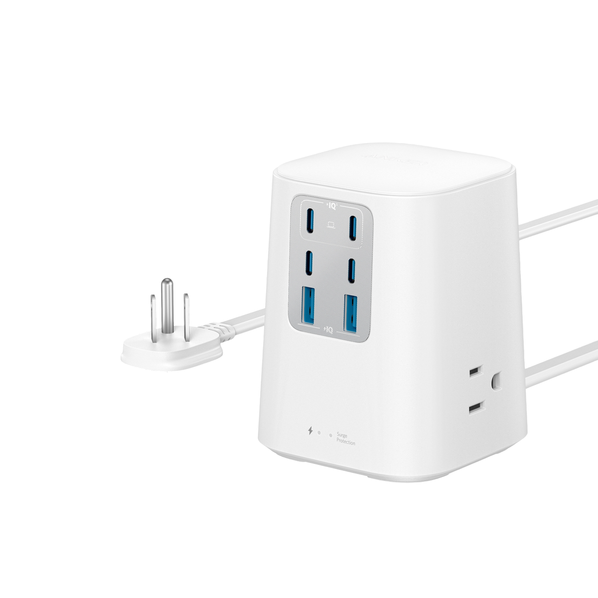 Anker with white charging station and UK plug