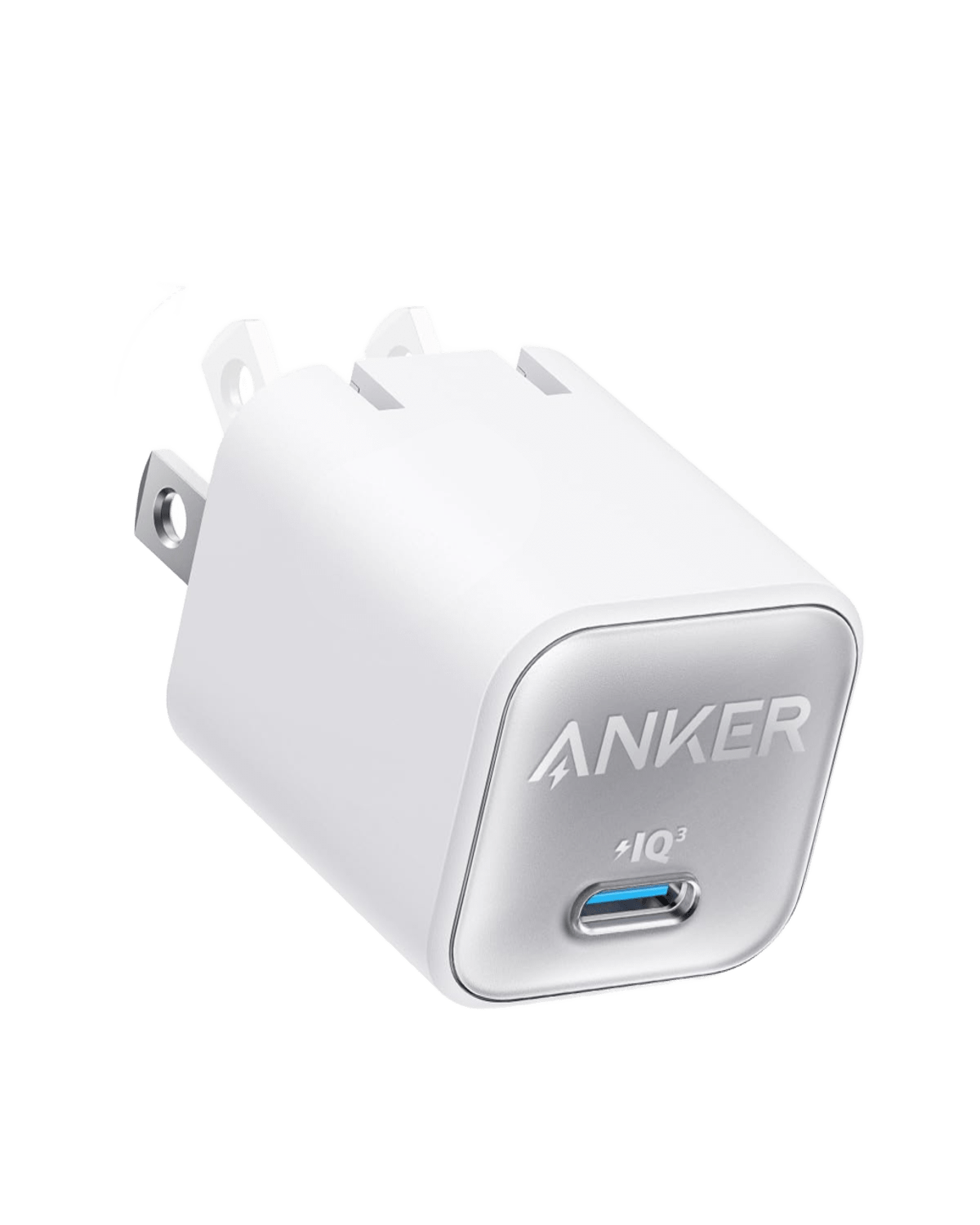Anker compact charger with foldable plug for fast charging, Anker