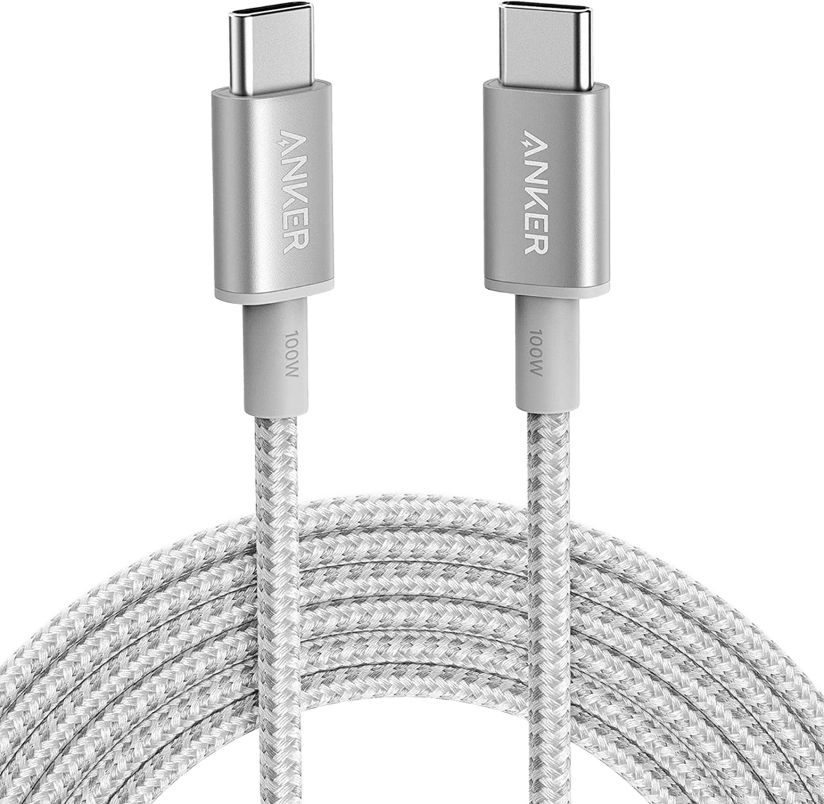 Anker USB-C to USB-C cable with nylon braid for durability