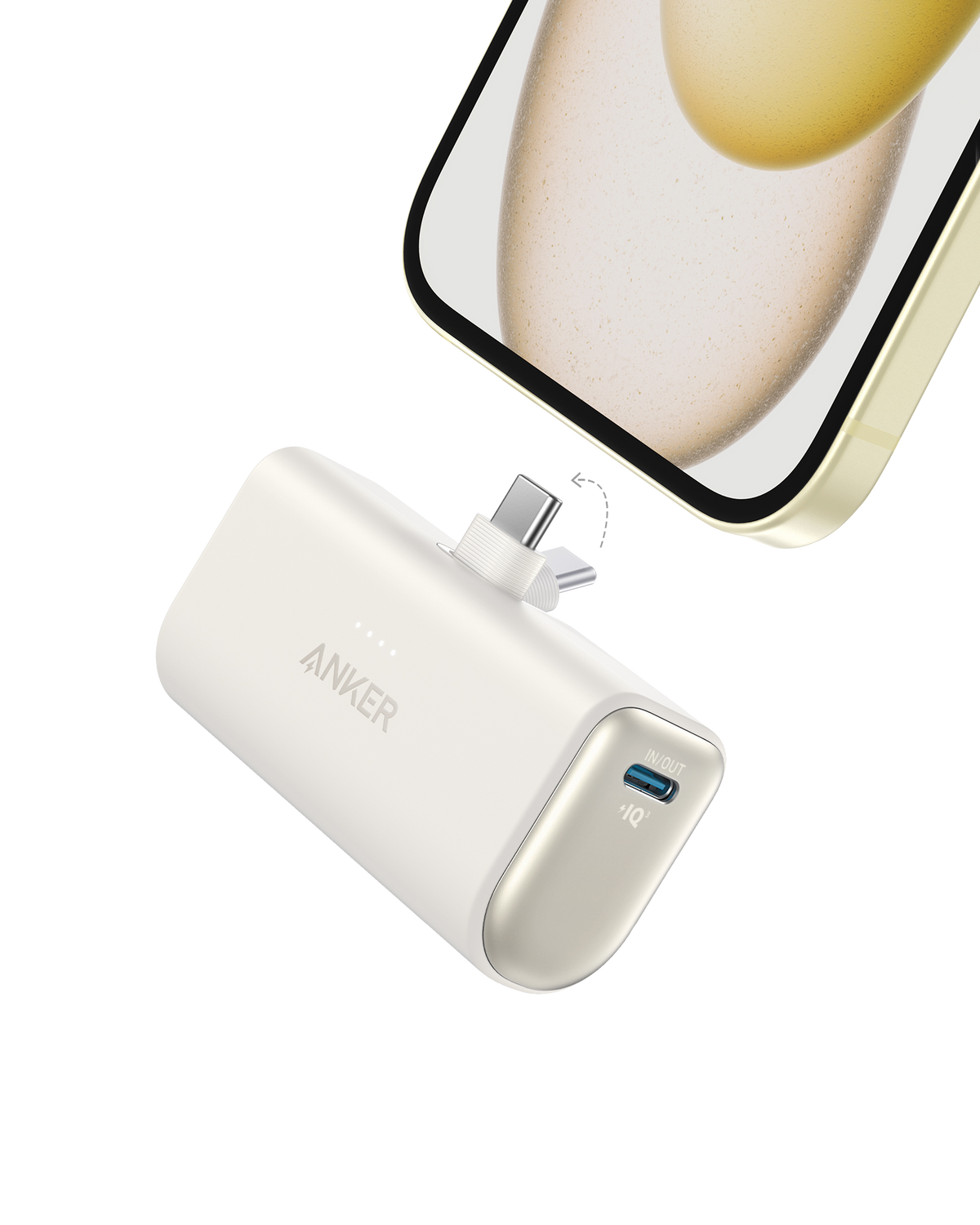 Anker charging device with USB-C connector for fast charging