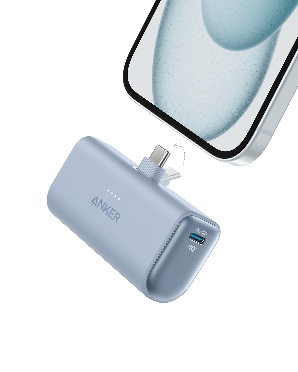 Anker with USB-C port for fast charging