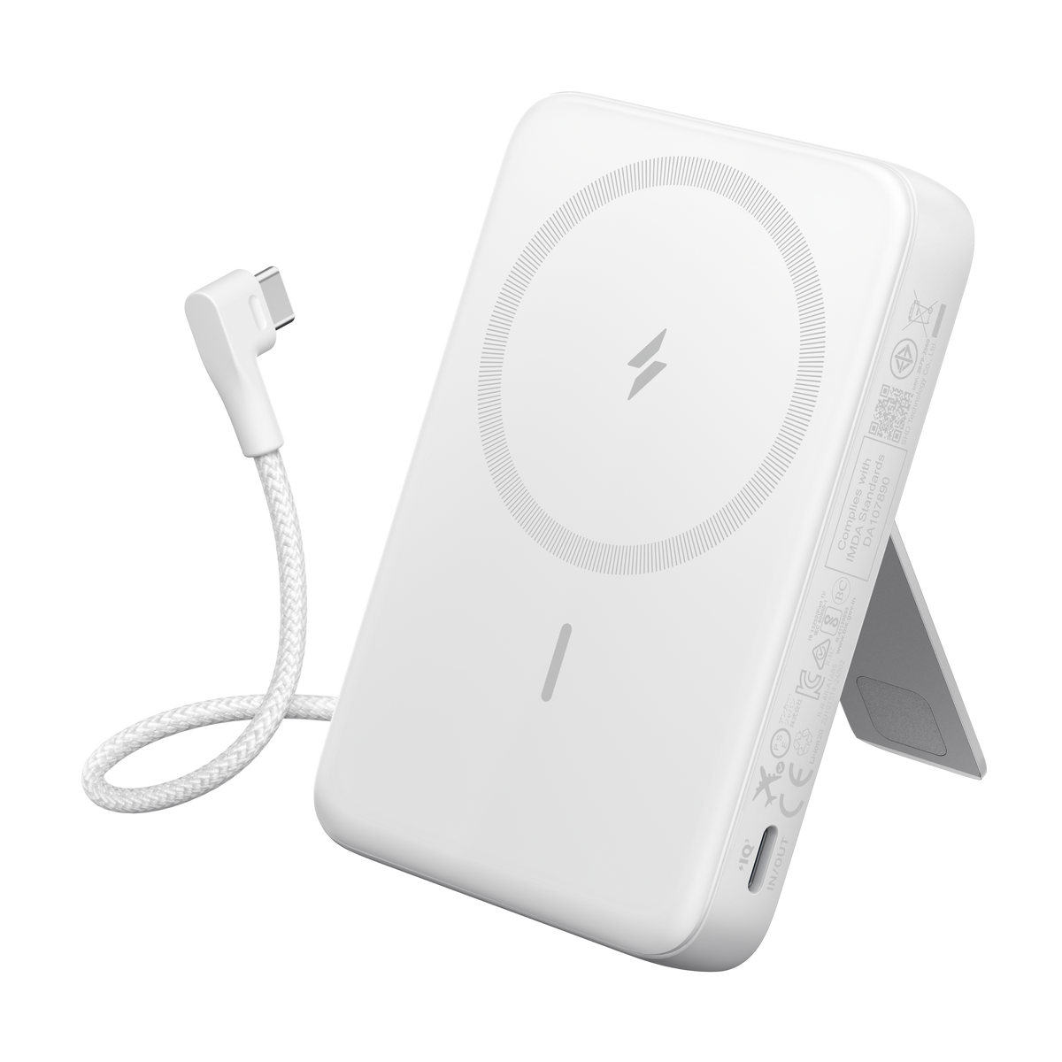 Anker portable charger with built-in cable for quick charge