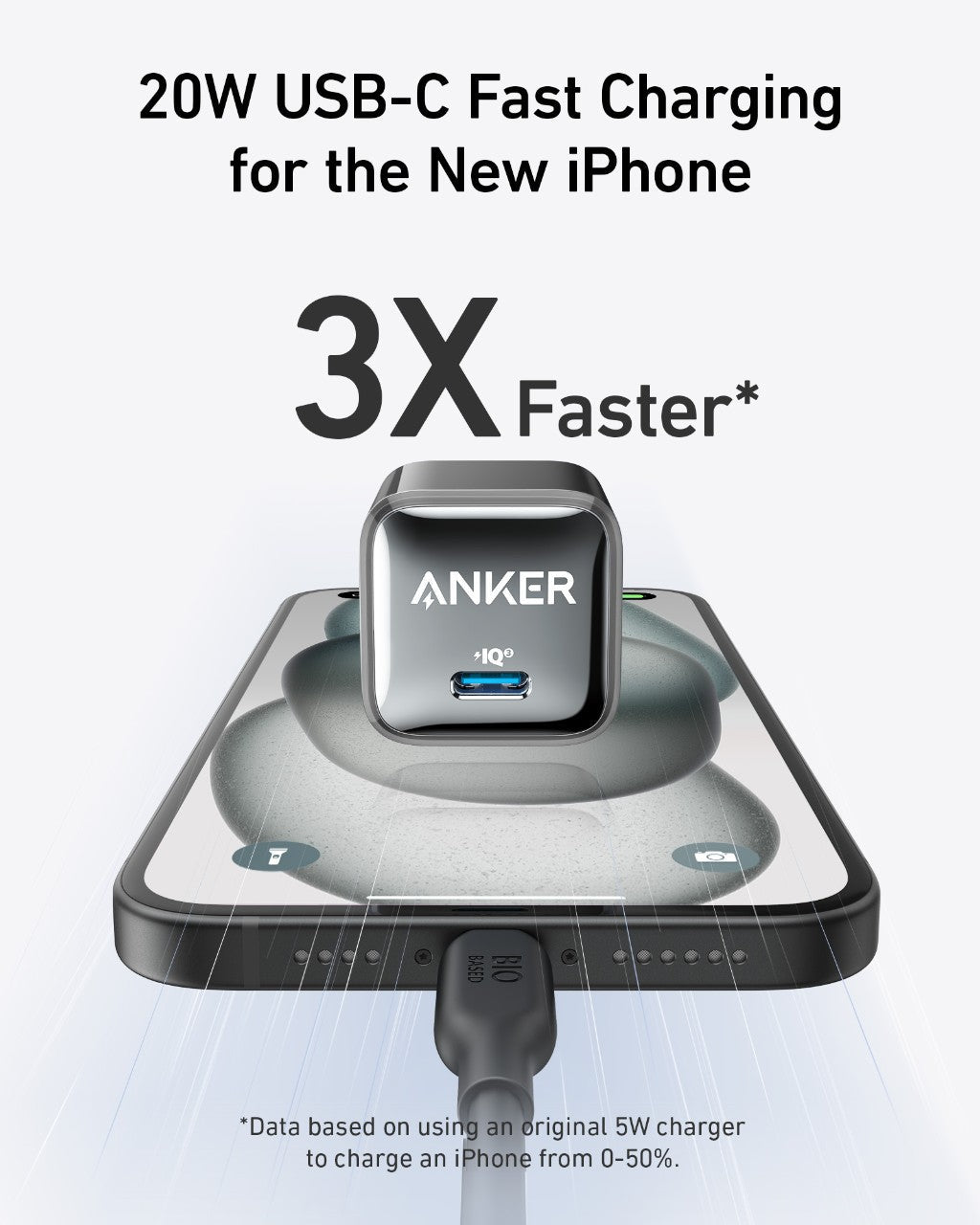 Anker MagGo Wireless Charging Station (3-in-1, Foldable Pad)  and Anker Nano Charger (20W)