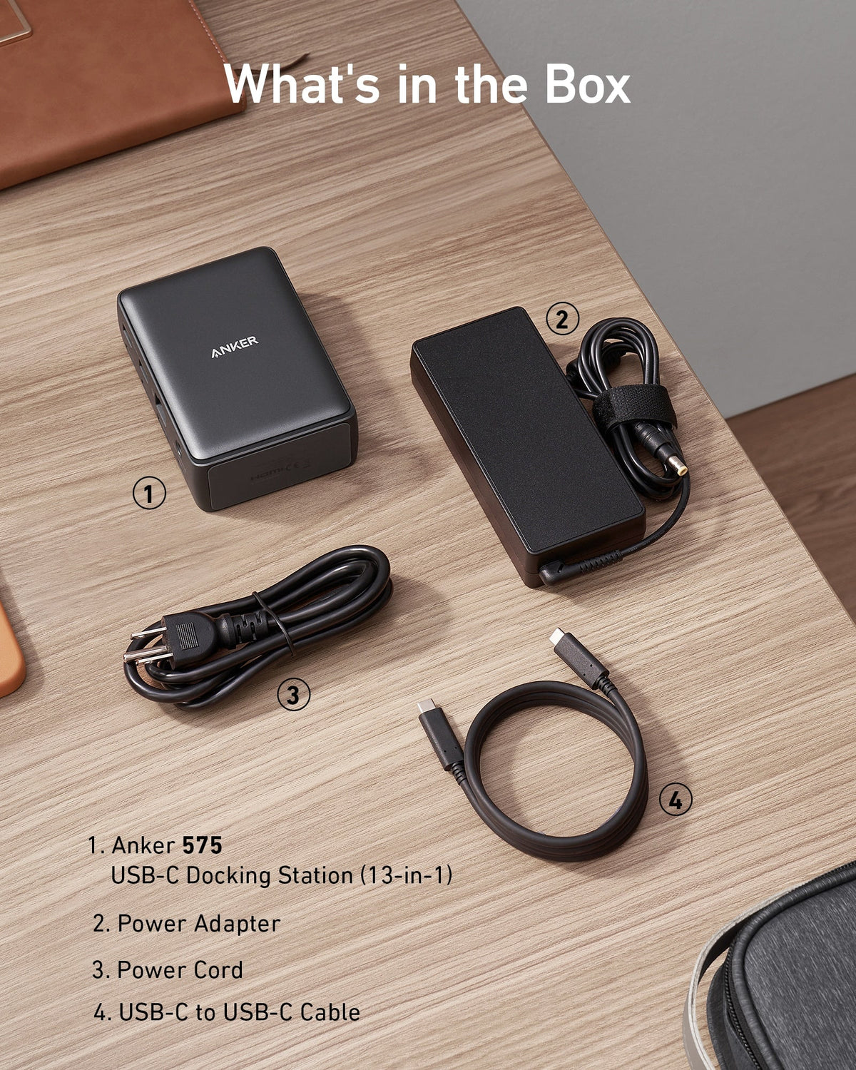 Refurbished Anker <b>575</b> USB-C Docking Station (13-in-1)