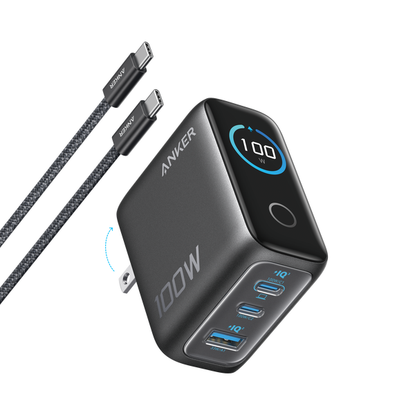 Anker 100W charger for fast 3-in-1 charging