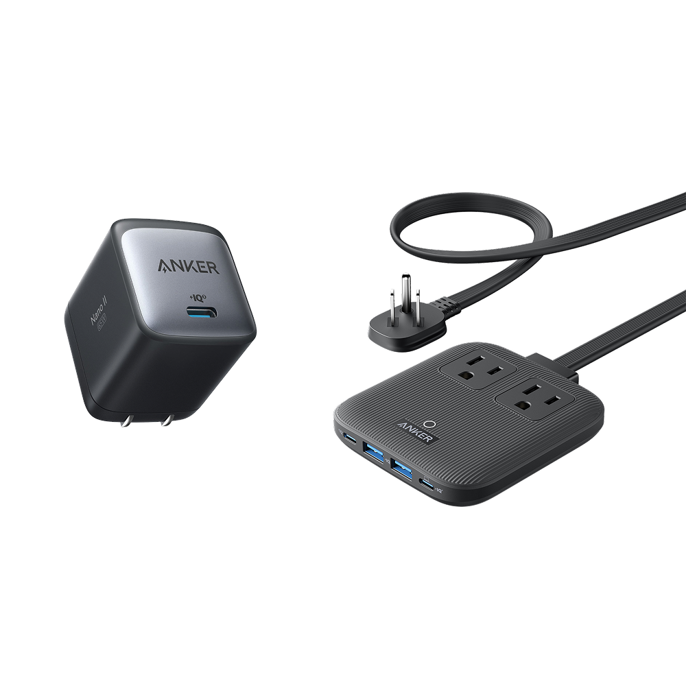 Anker <b>715</b> Charger (Nano II 65W) and Anker Nano Charging Station (6-in-1, 67W)