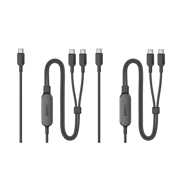 Anker 140W 2-in-1 USB-C to USB-C Cable 2 Pack