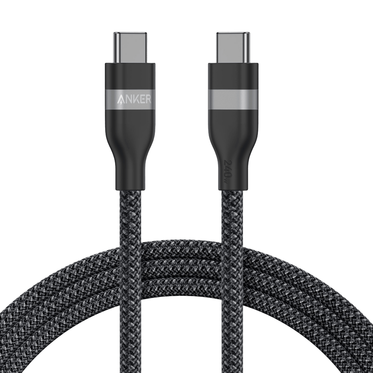 Anker with braided USB-C cable for fast charging