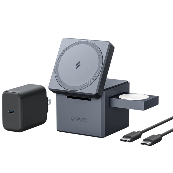 Refurbished Anker 3-in-1 Cube with MagSafe